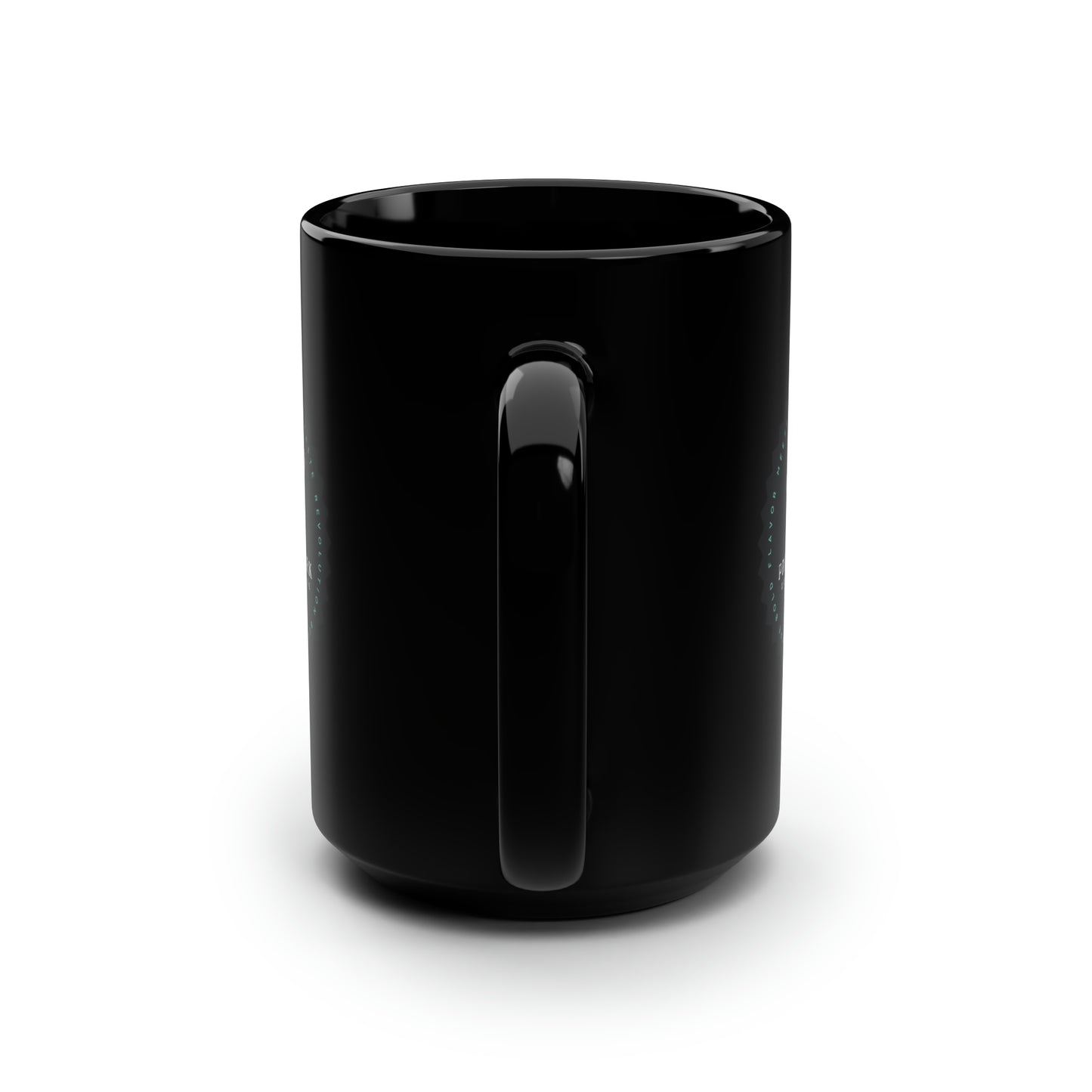 Proof-O-Perk Logo Black Mug