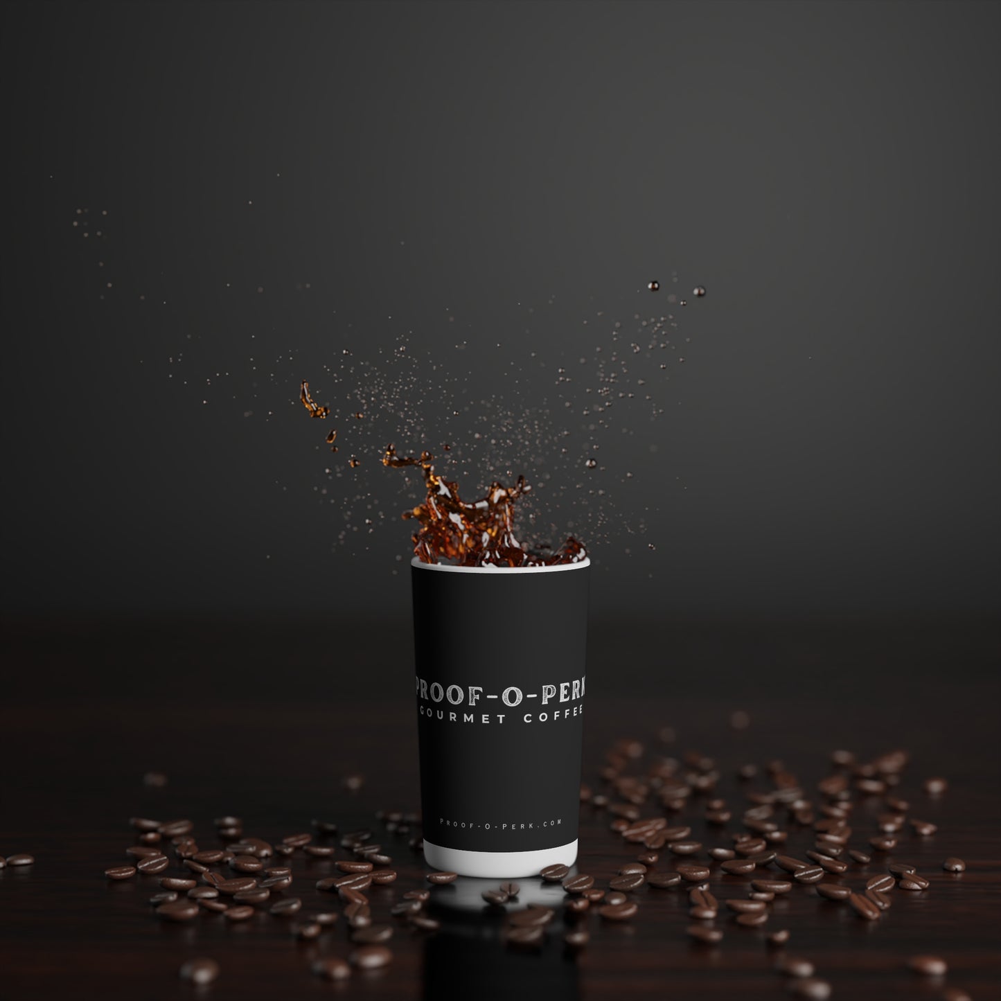 Proof-O-Perk Conical Coffee Mugs (3oz, 8oz, 12oz)
