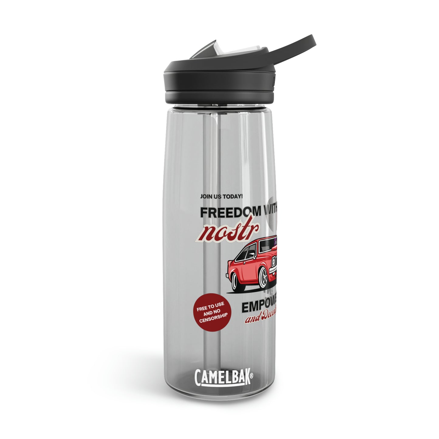 nostr Freedom - Classic, CamelBak Eddy® Water Bottle, 20oz\25oz