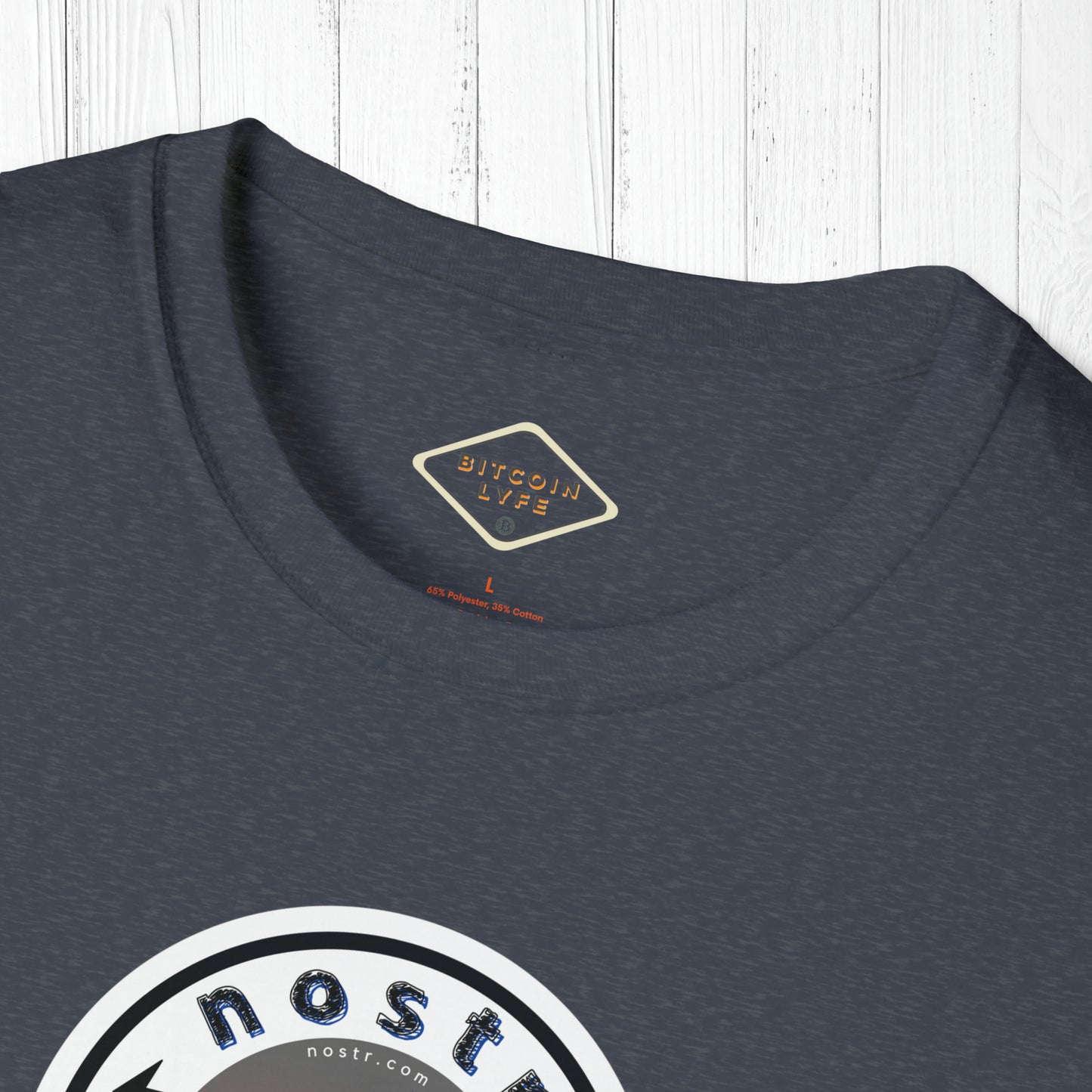 nostr Decentralized Nostrich, T-Shirt