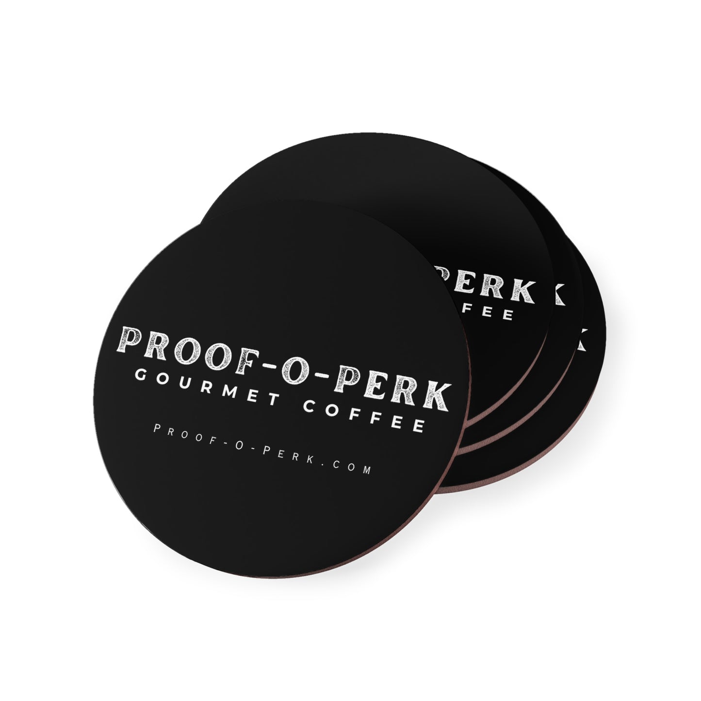 Proof-O-Perk Coasters