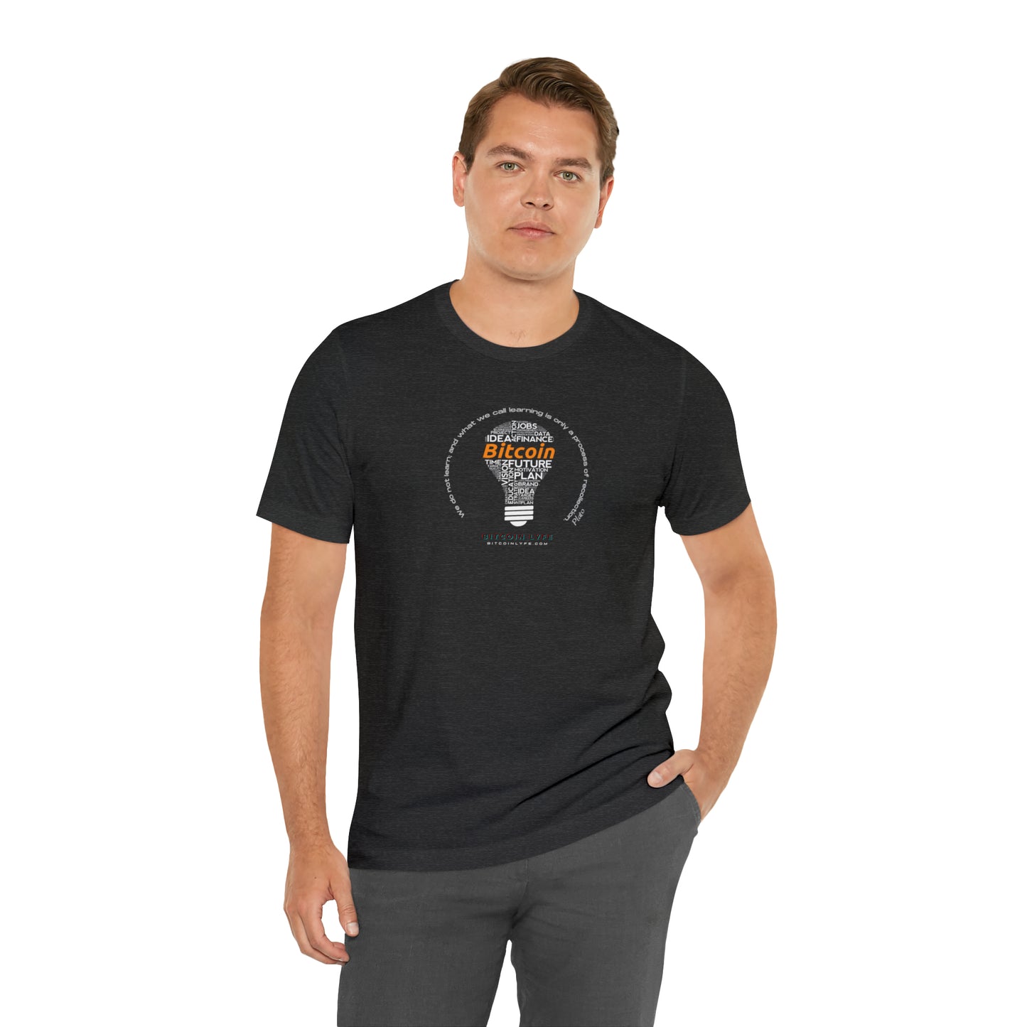 Learning... Orange Pill Tee - Front+Back Print