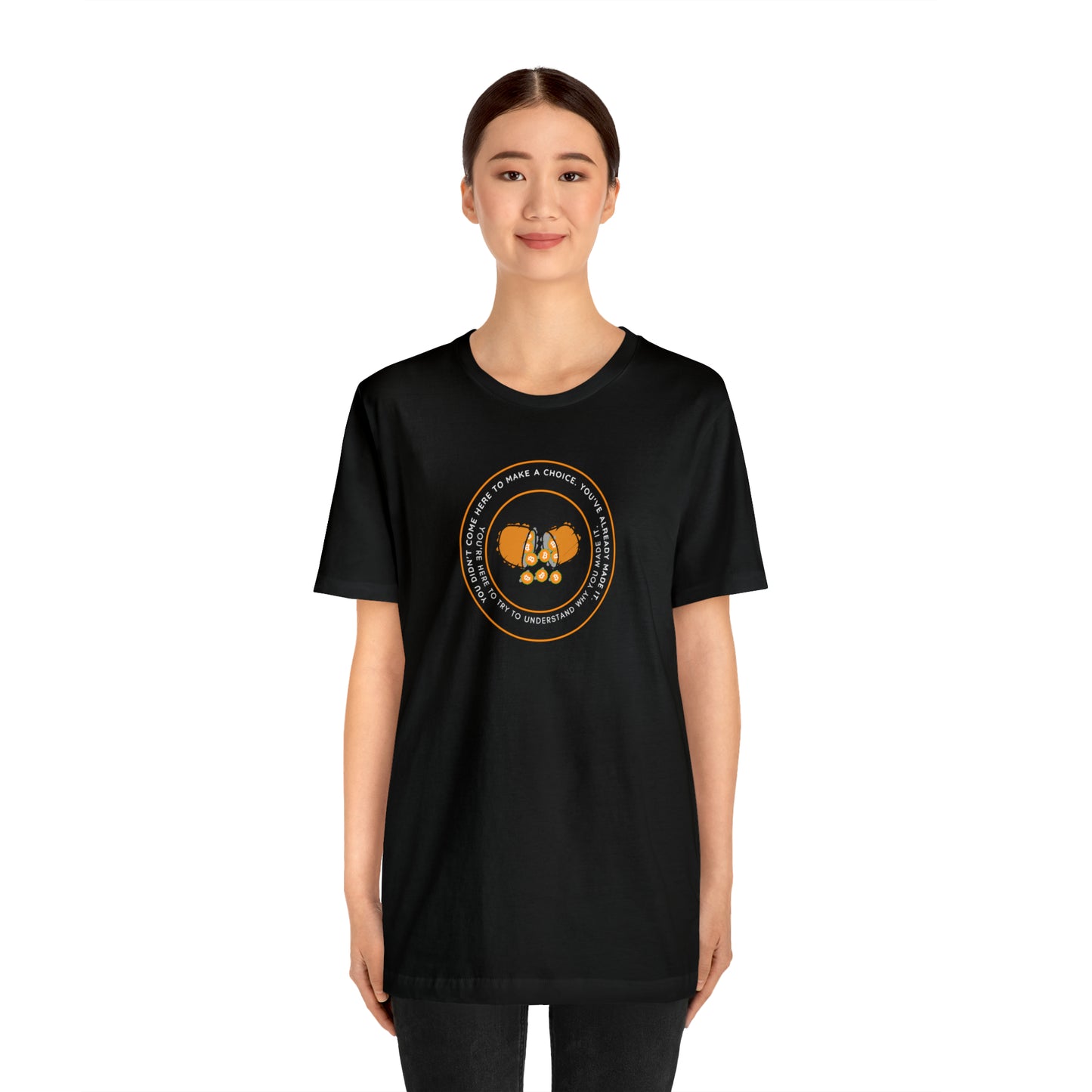 Already Here Orange Pill Tee - Front+Back Print