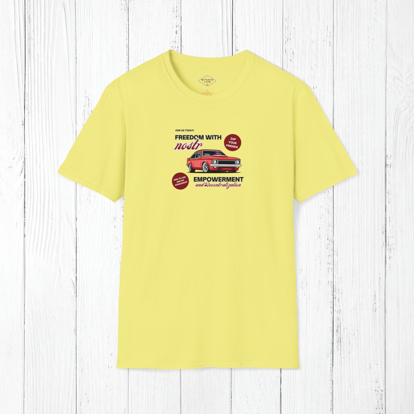 nostr Freedom - Classic, T-Shirt