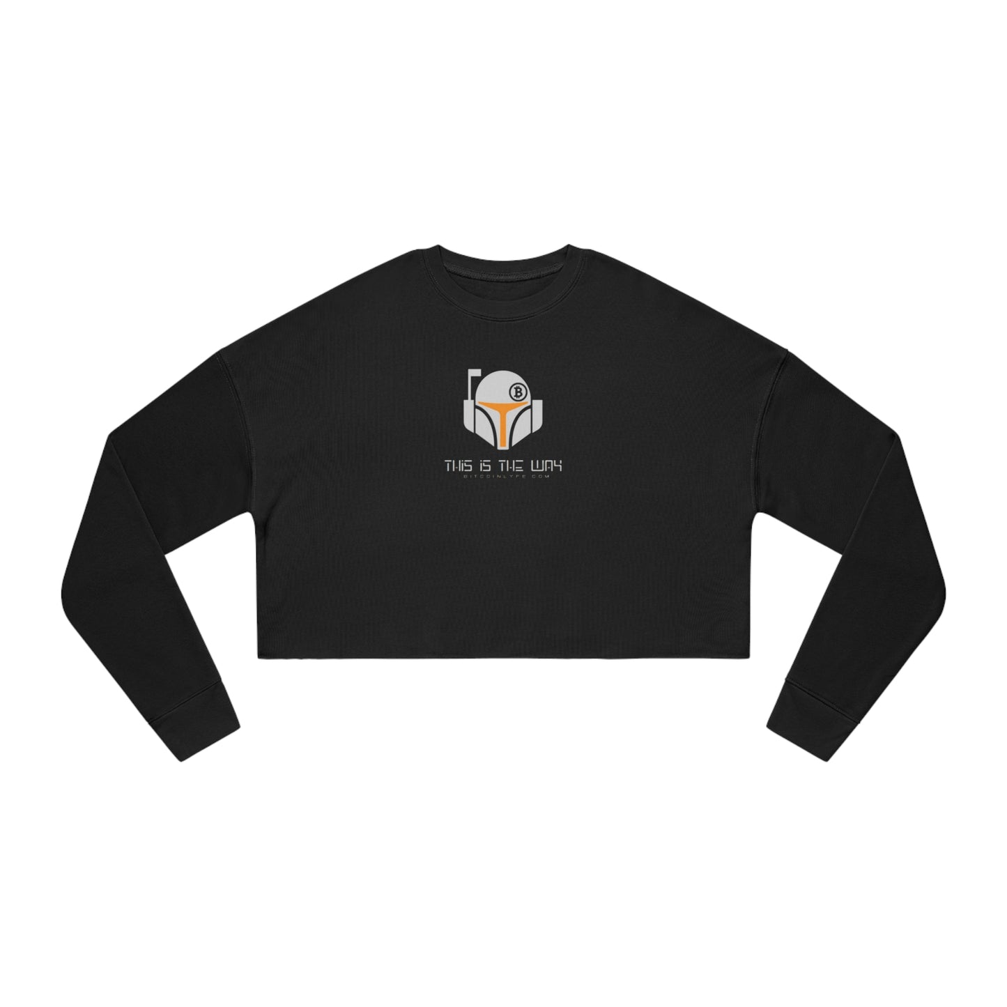 This is the Way Women's Cropped Sweatshirt