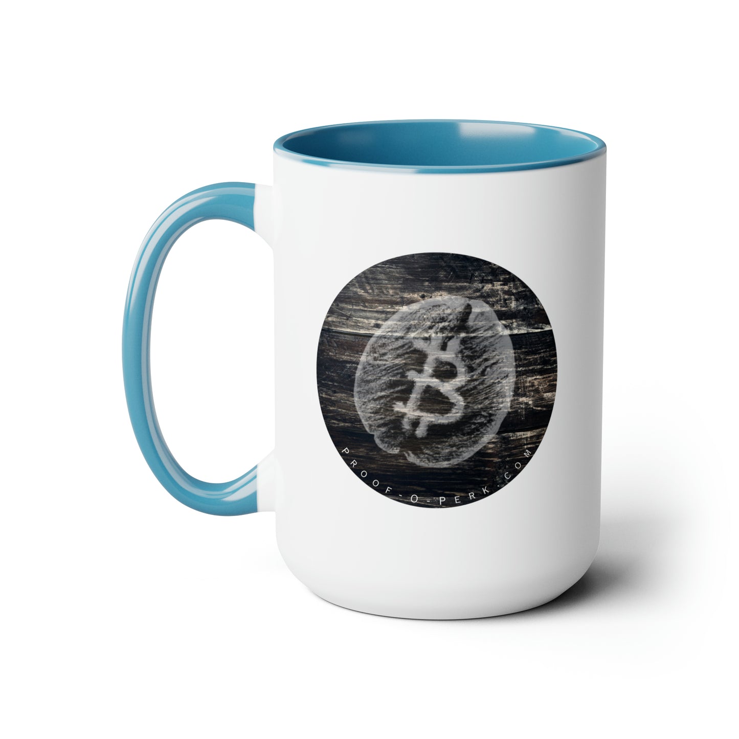 Proof-O-Perk Mug, Woody B-Bean