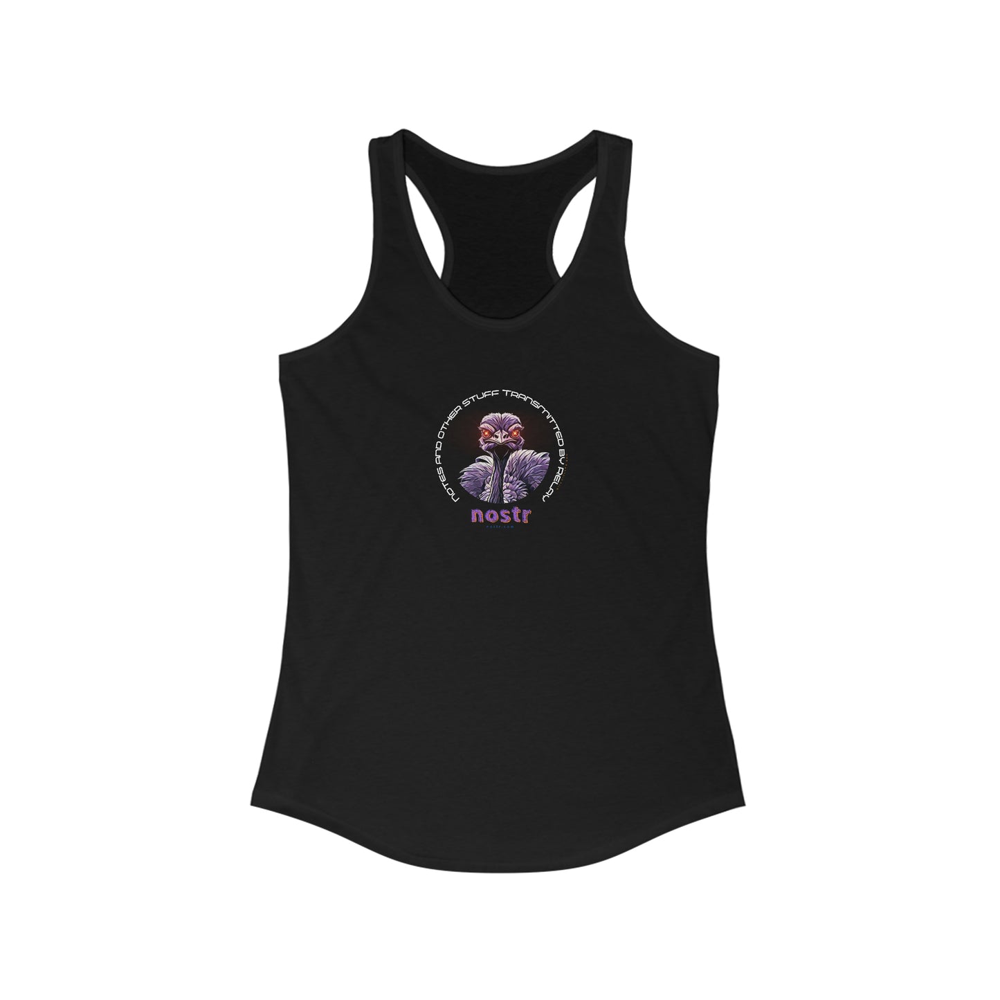 nostr Nostrich #2, Racerback Tank