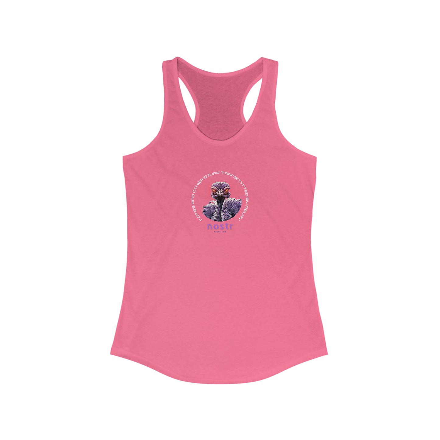 nostr Nostrich #2, Racerback Tank