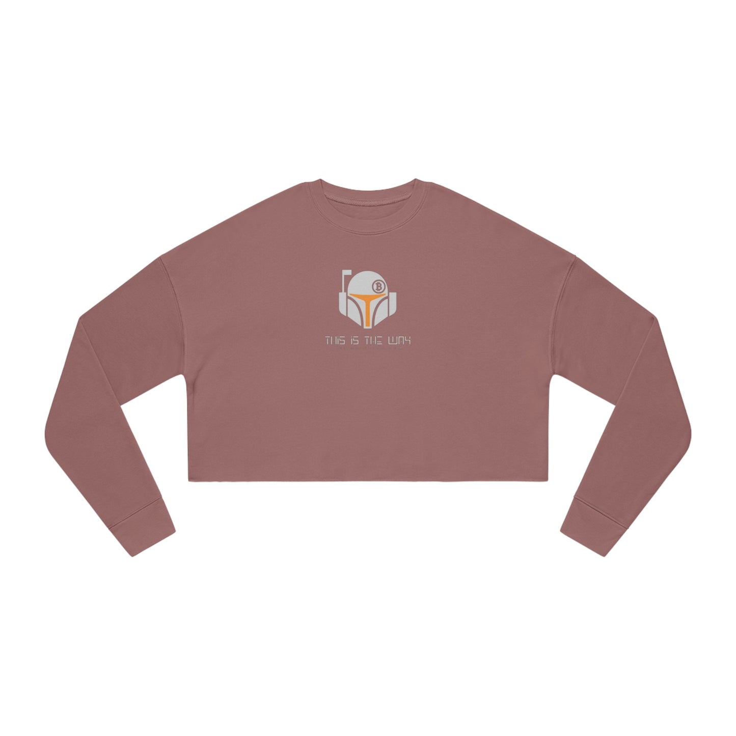 This is the Way Women's Cropped Sweatshirt