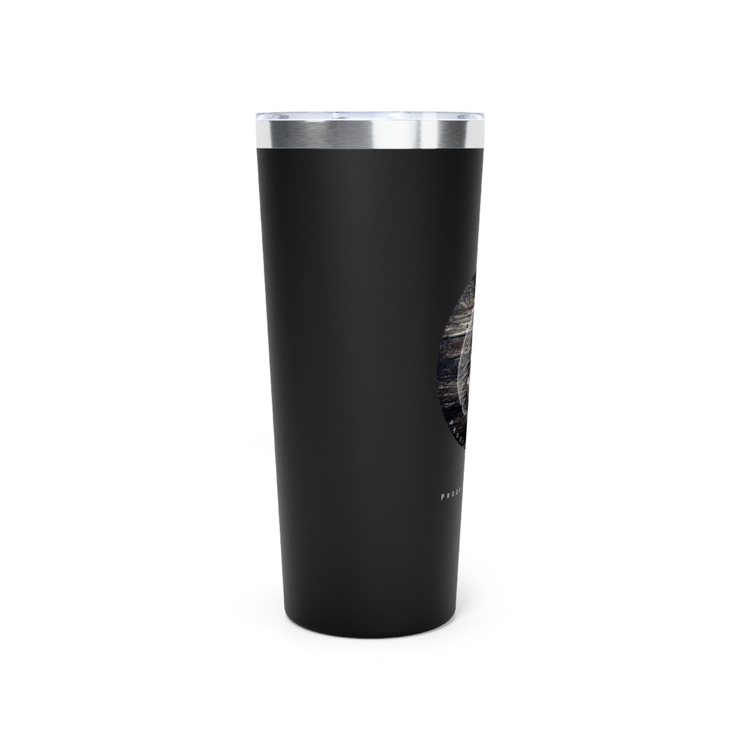 Proof-O-Perk Woody B-Bean Vacuum Insulated Tumbler, 22oz