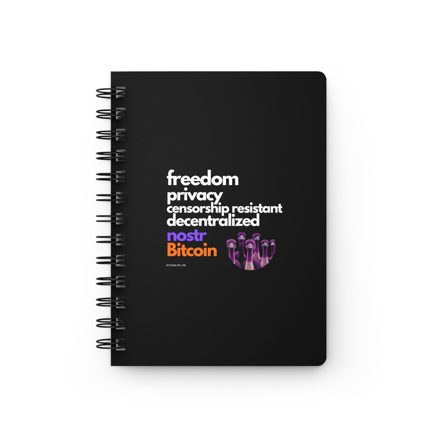 nostr Freedom, Spiral Bound Journal