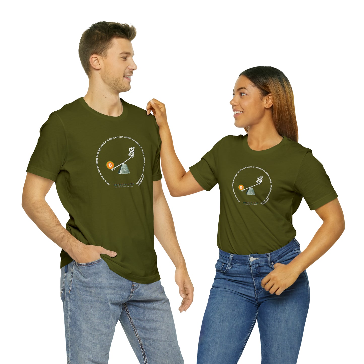 Lever Orange Pill Tee - Front+Back Print