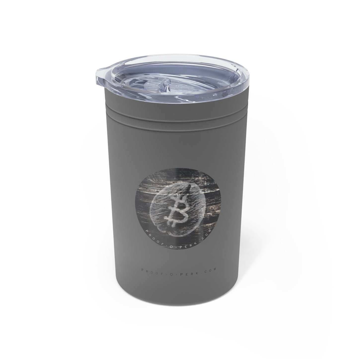 Proof-O-Perk Woody "B-Bean" Vacuum Insulated Tumbler, 11oz