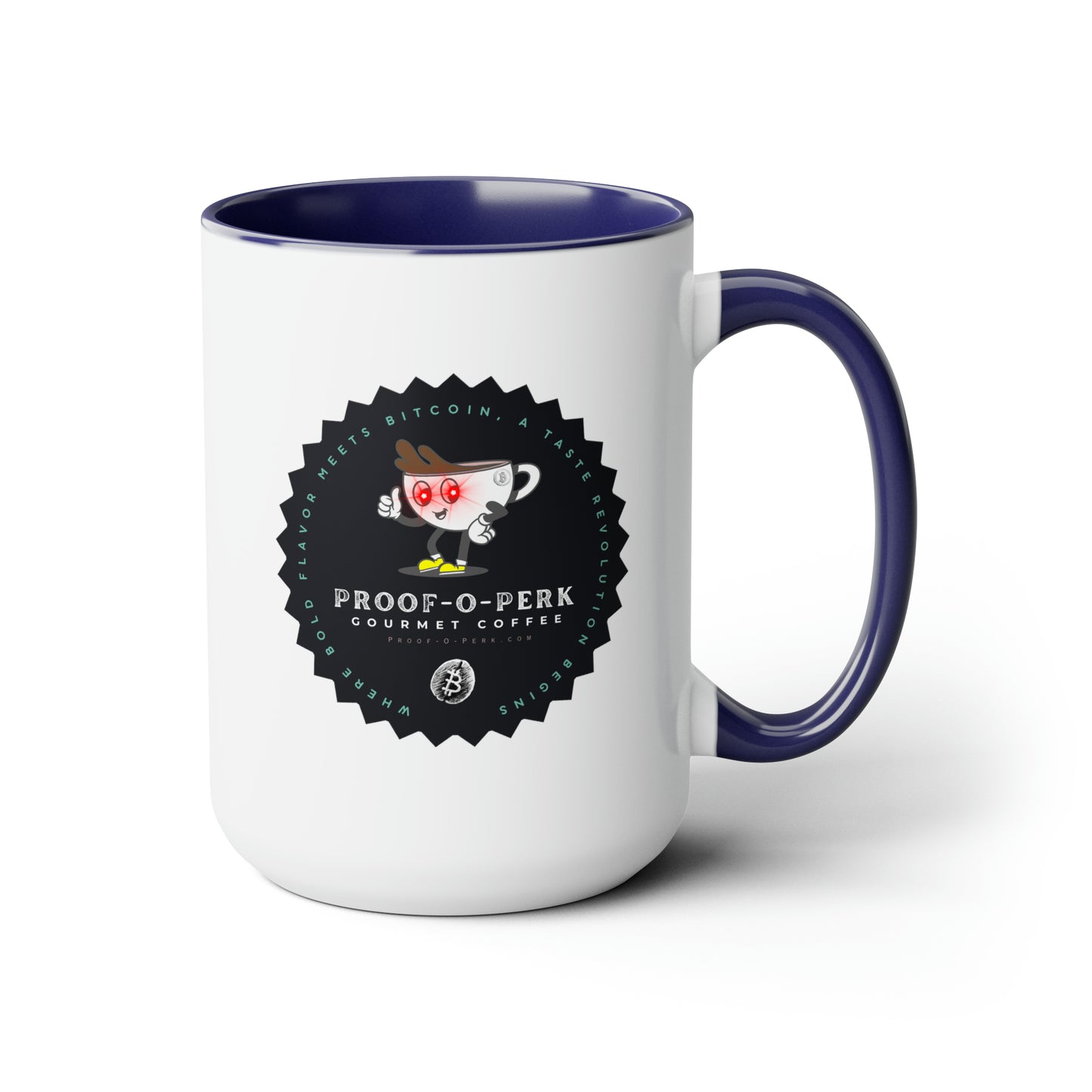 Proof-O-Perk Logo Mug