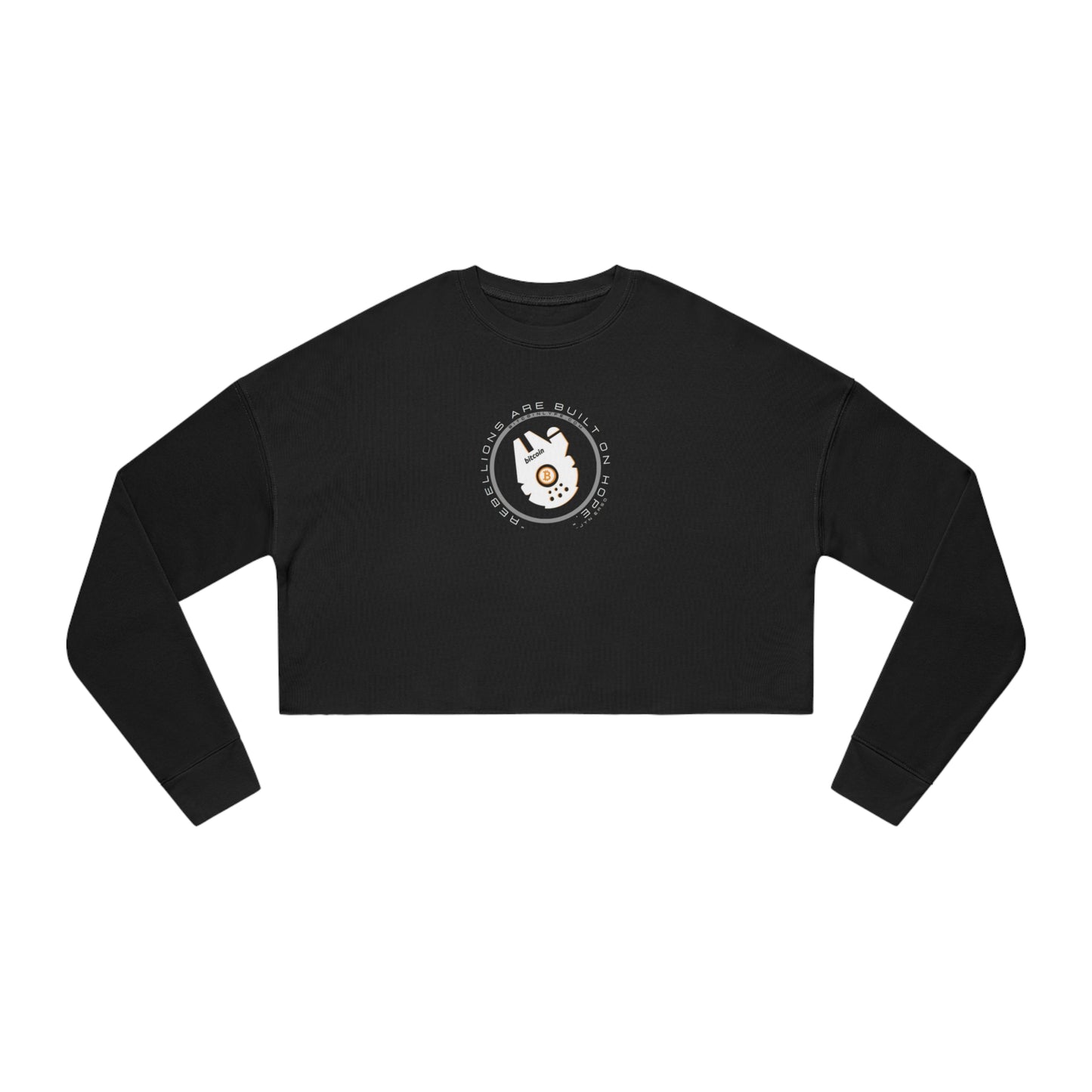Built on Hope Women's Cropped Sweatshirt