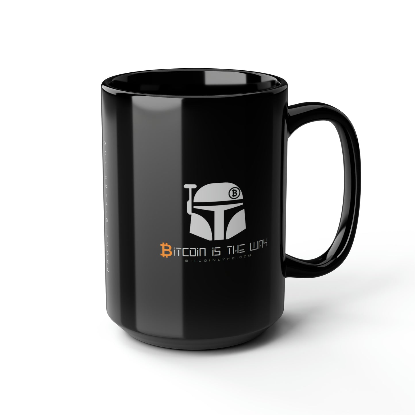 Bitcoin is the Way Black Mug