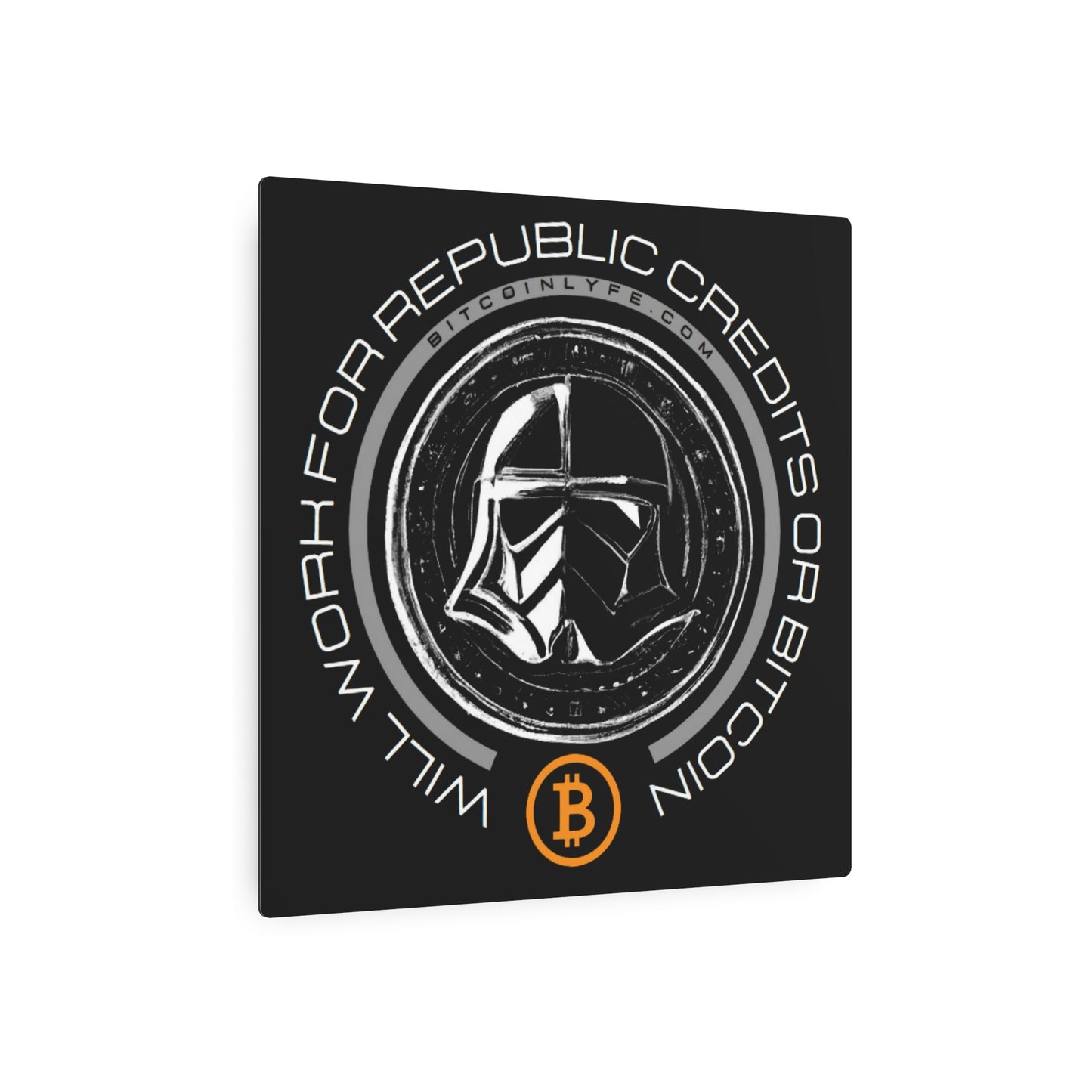 Republic Credits #1 Metal Art Sign