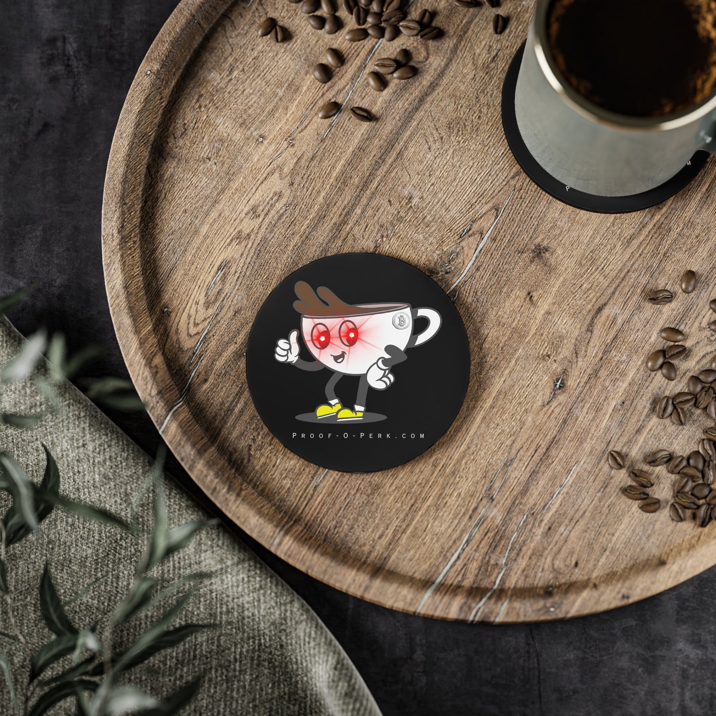 Proof-O-Perk "Bitty" Coasters