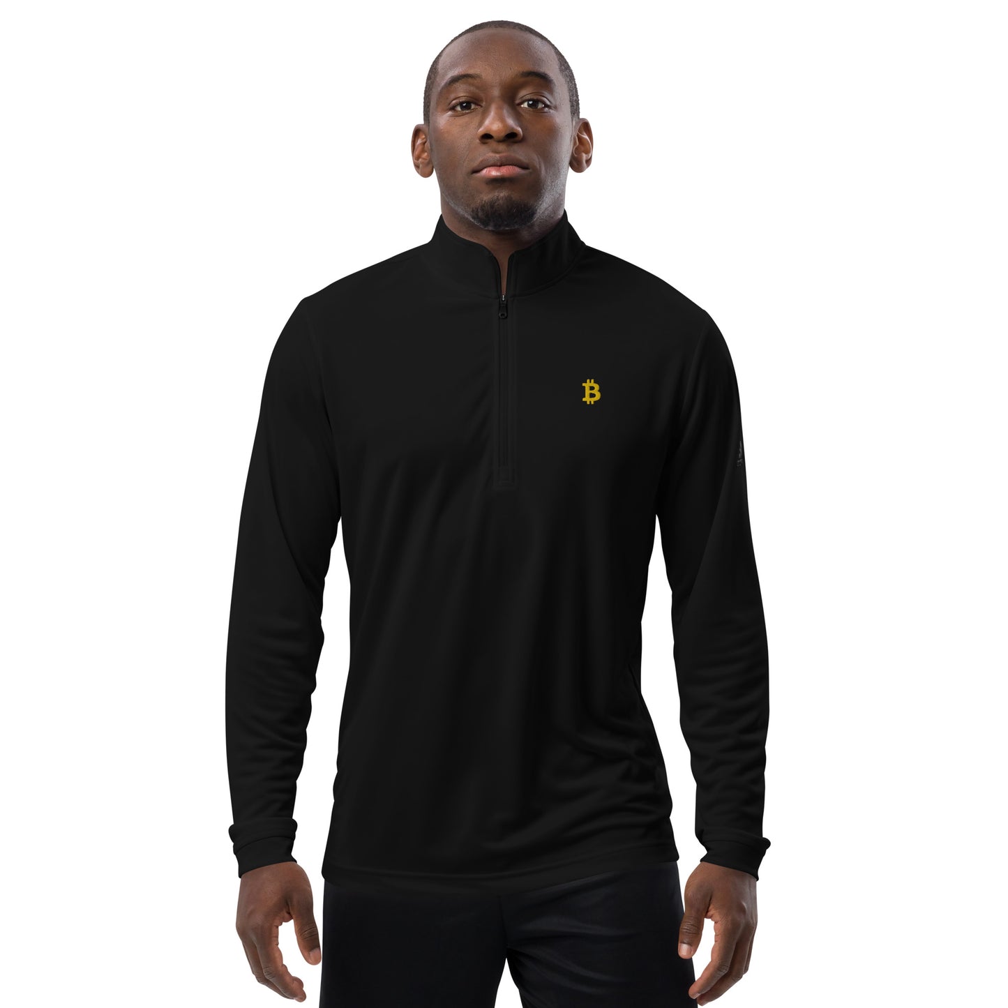 Bitcoin Adidas Quarter Zip Pullover, BTC3