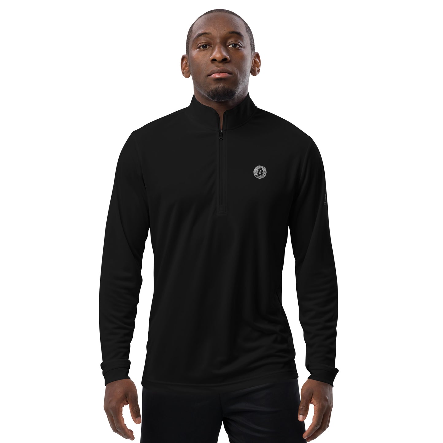 Bitcoin Adidas Quarter Zip Pullover, BTC6