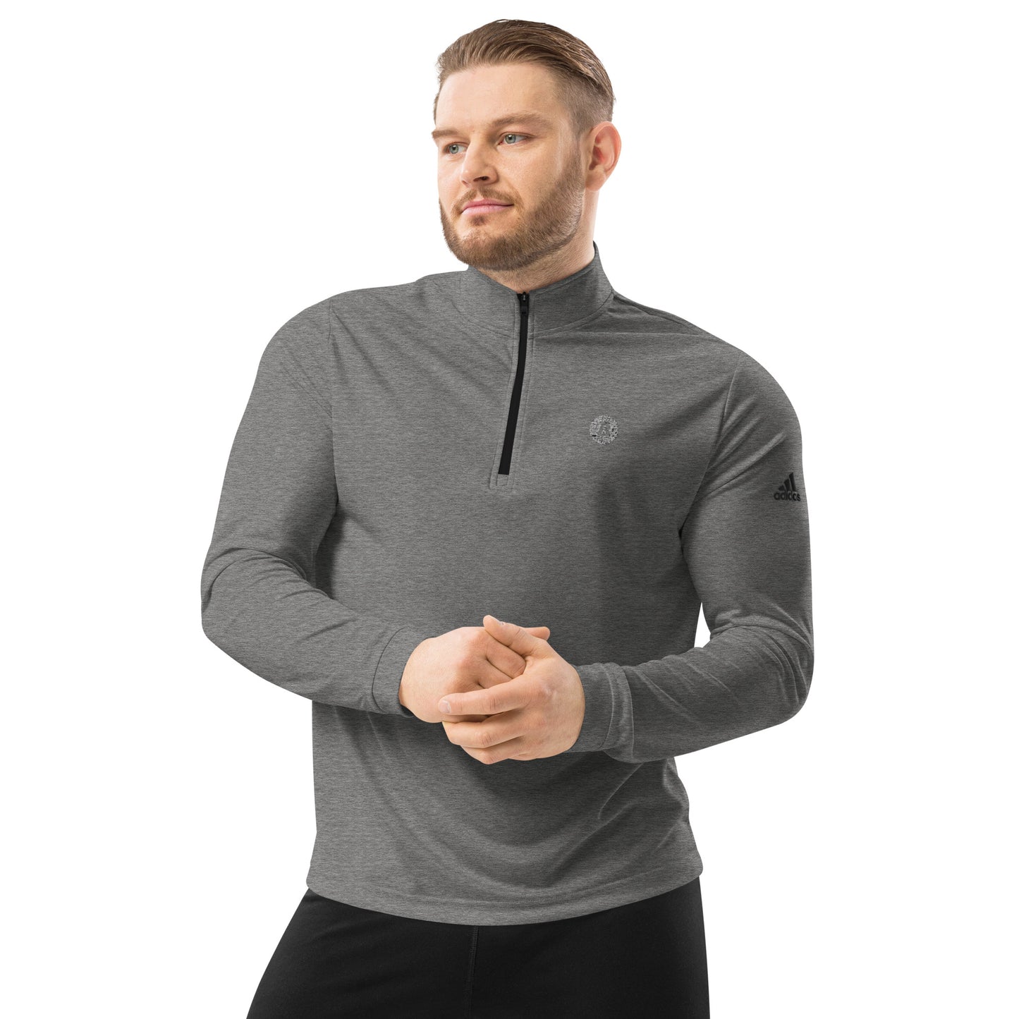 Bitcoin Adidas Quarter Zip Pullover, BTC6