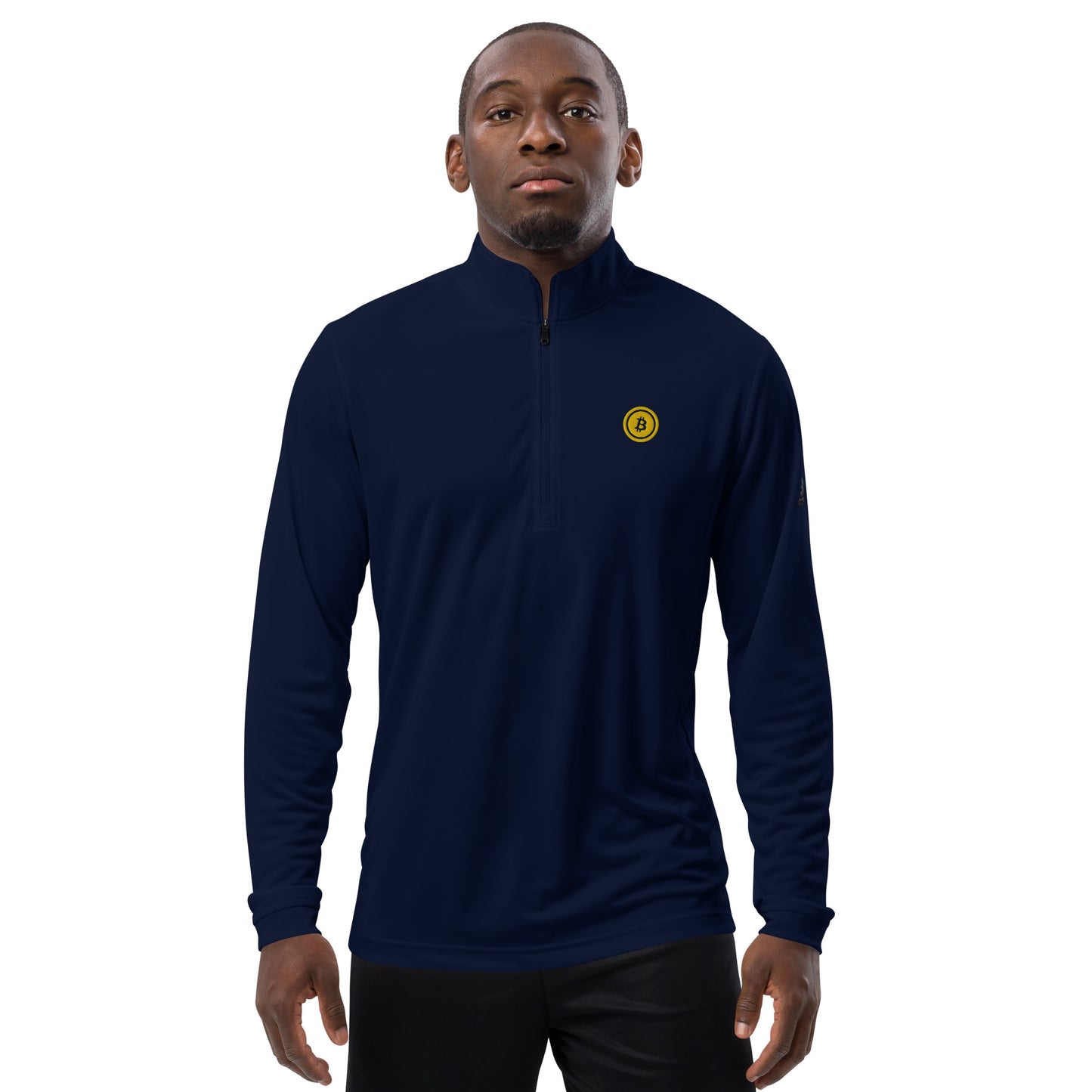 Bitcoin Adidas Quarter Zip Pullover, BTC5