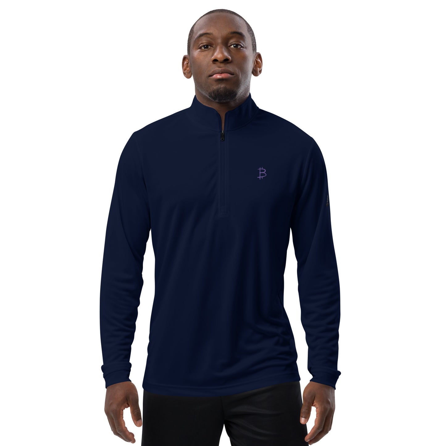 Bitcoin Adidas Quarter Zip Pullover, BTC8