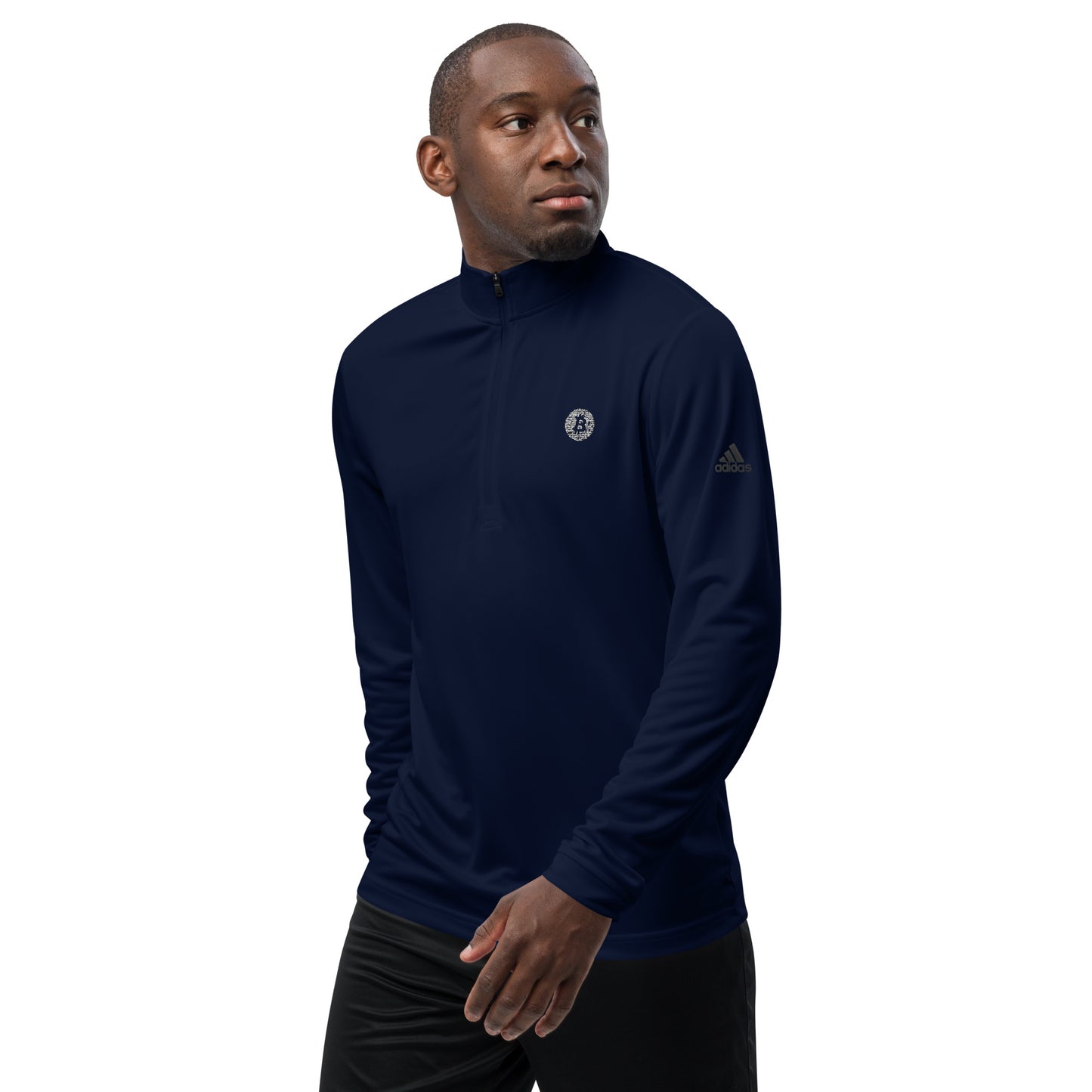 Bitcoin Adidas Quarter Zip Pullover, BTC6