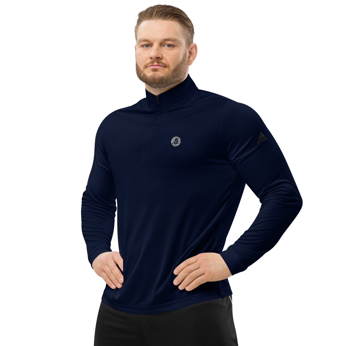 Bitcoin Adidas Quarter Zip Pullover, BTC6