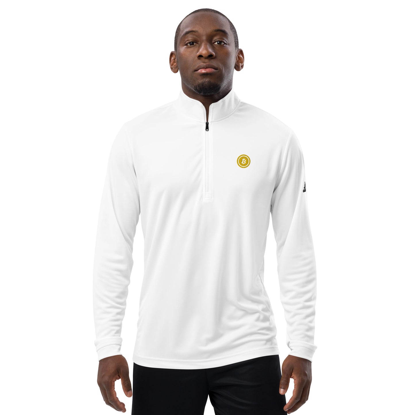 Bitcoin Adidas Quarter Zip Pullover, BTC5