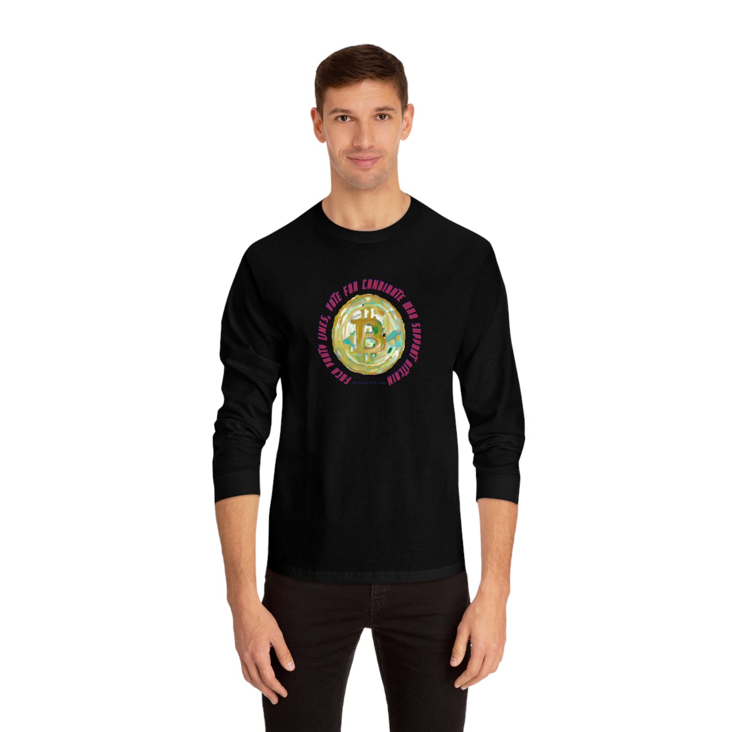 Vote - F*ck Party Lines Long Sleeve T-Shirt