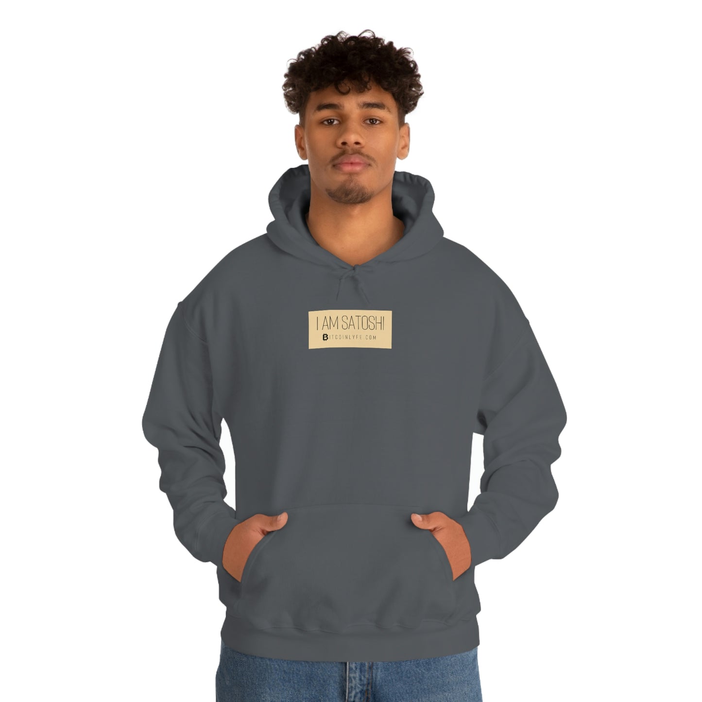 I am Satoshi Hooded Sweatshirt - Four