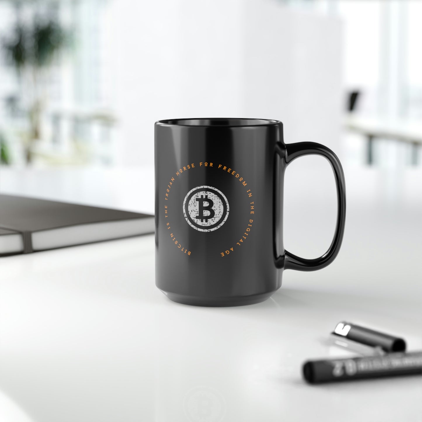 Bitcoin LYFE Trojan Horse Mug