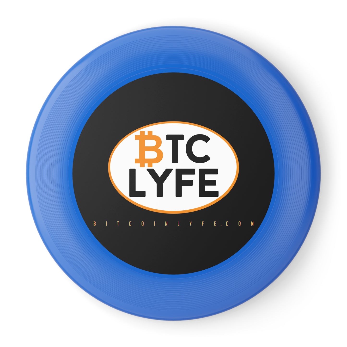 Bitcoin LYFE (Oval) Wham-O Frisbee