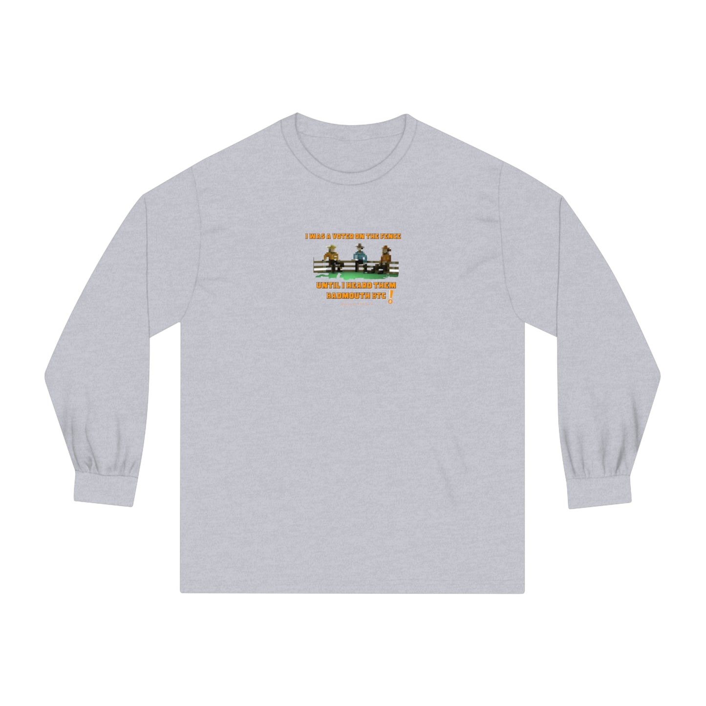 Vote - No Fence Long Sleeve T-Shirt