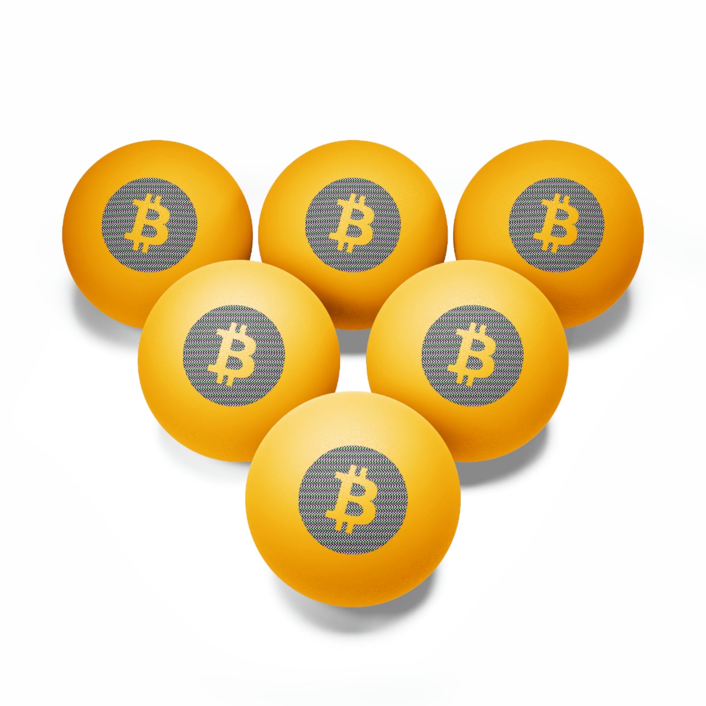 Bitcoin Ping Pong Balls, BTC6