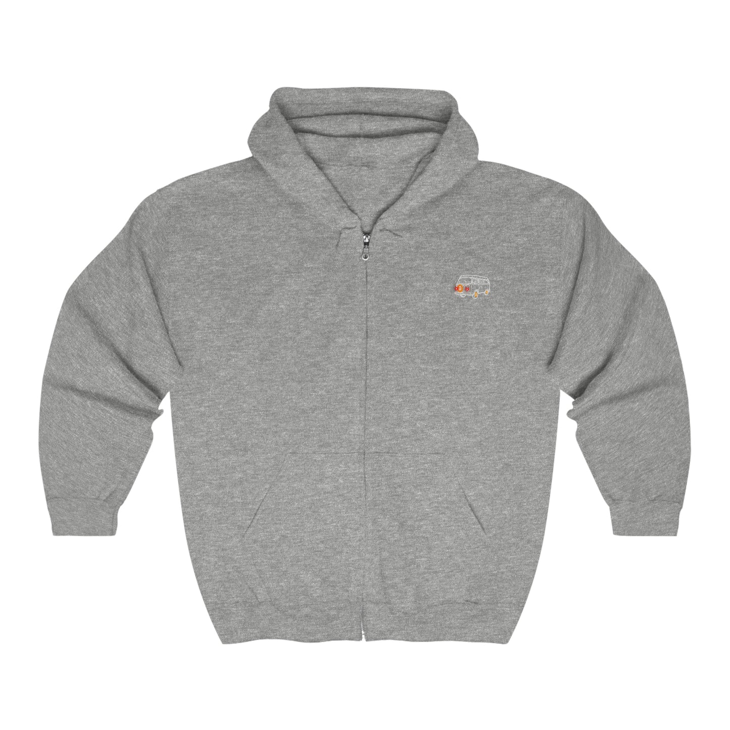 BW Van Heavy Blend™ Full Zip Hooded Sweatshirt