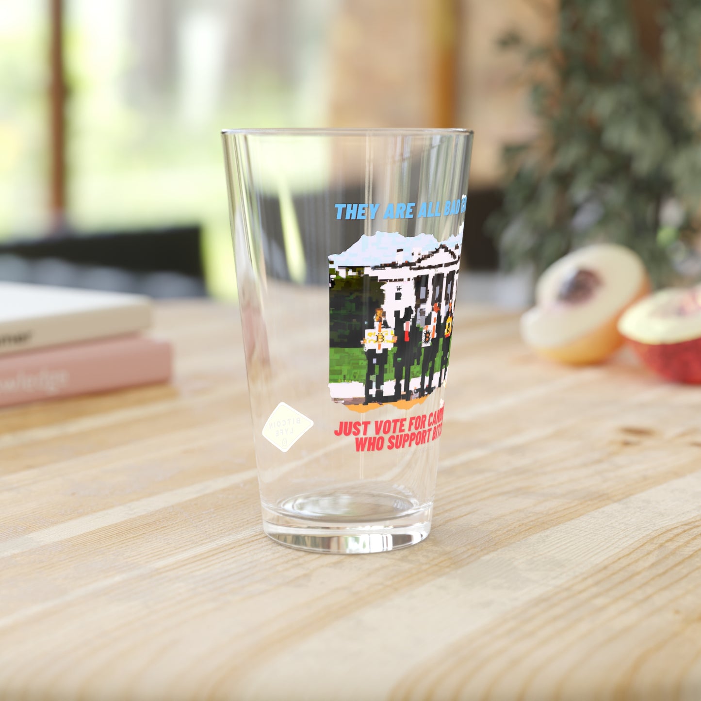 Vote - Choices Pint Glass