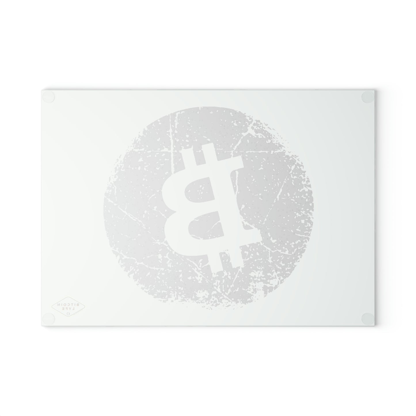 Bitcoin Glass Cutting Board, BTC7