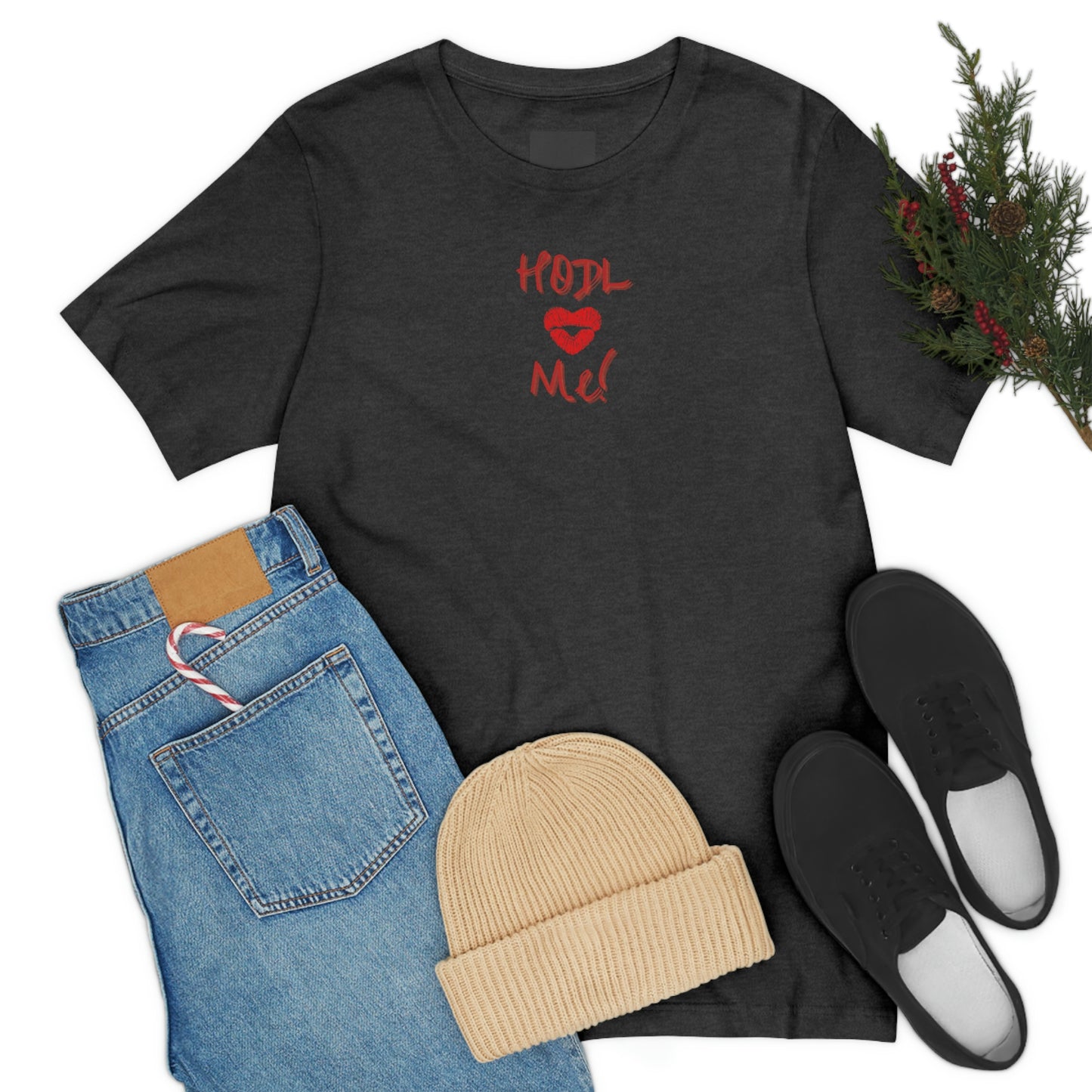 Bitcoin LYFE HODL Me Kiss T-Shirt