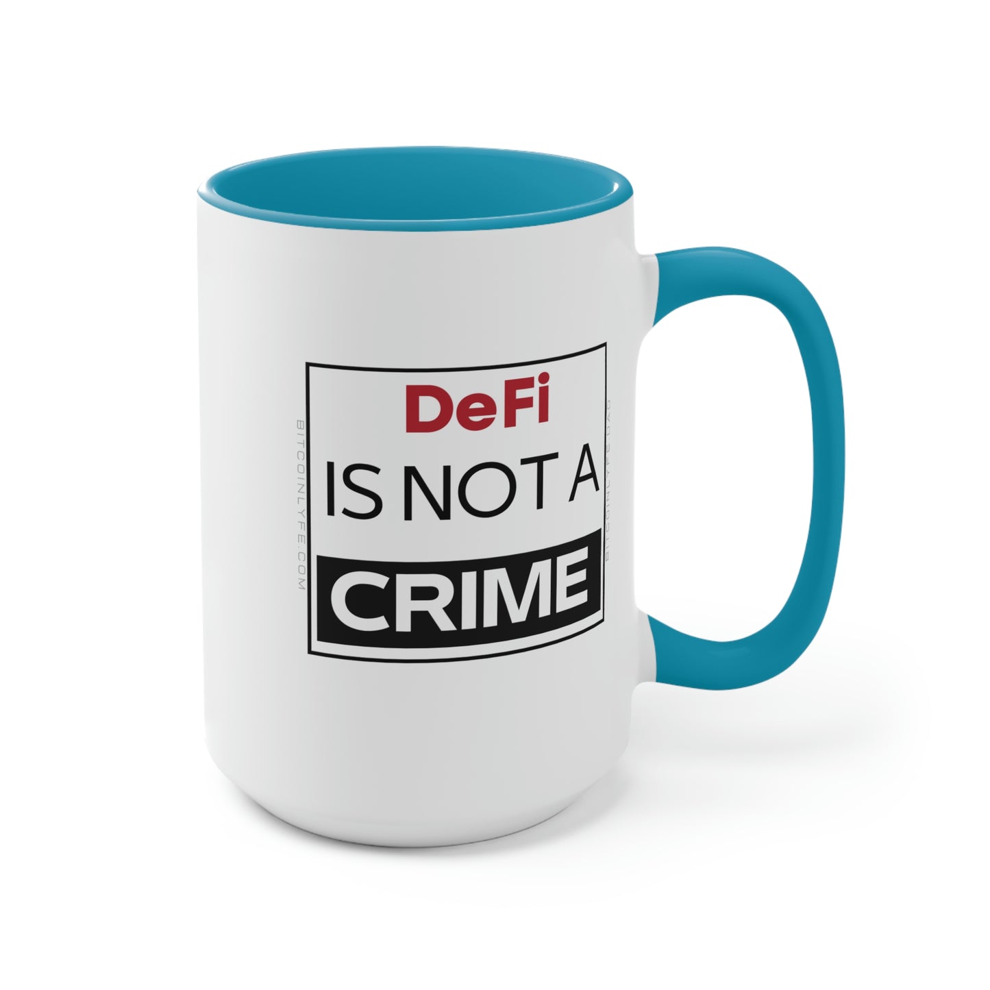 DeFi is Not a Crime Mug, 15oz