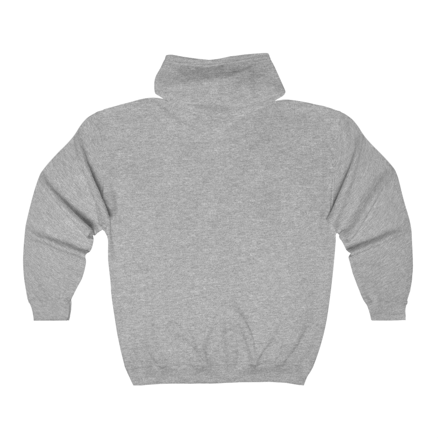 Bitcoin LYFE (Oval) Heavy Blend™ Full Zip Hooded Sweatshirt