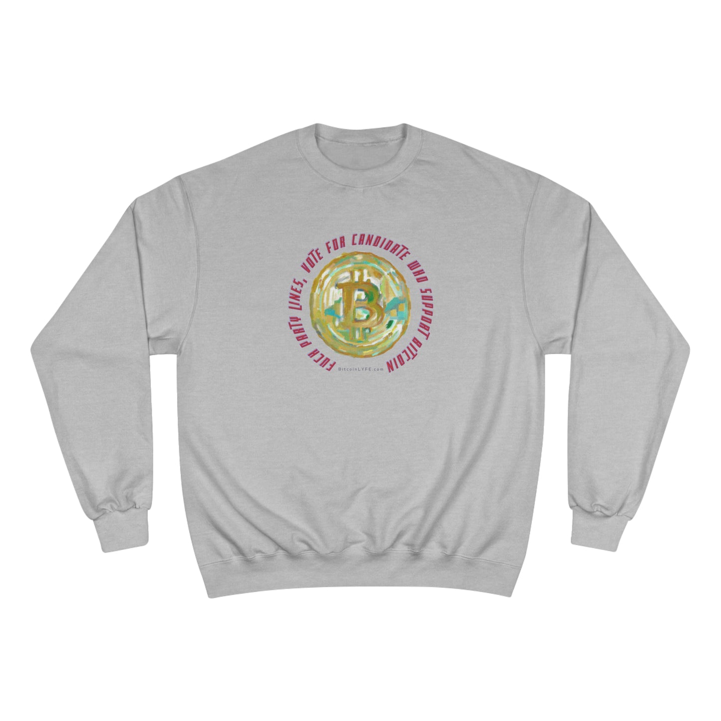 Vote - F*ck Party Lines Champion Sweatshirt