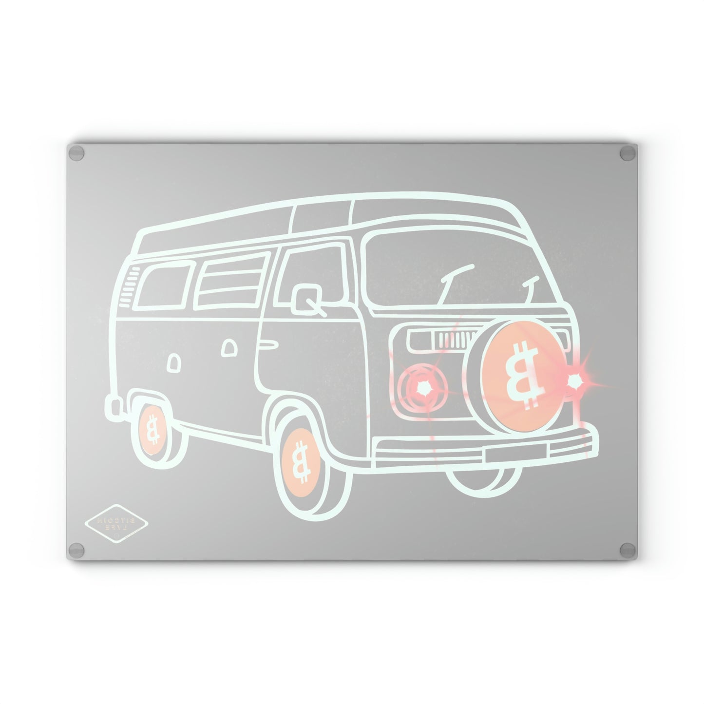 BW Van Glass Cutting Board
