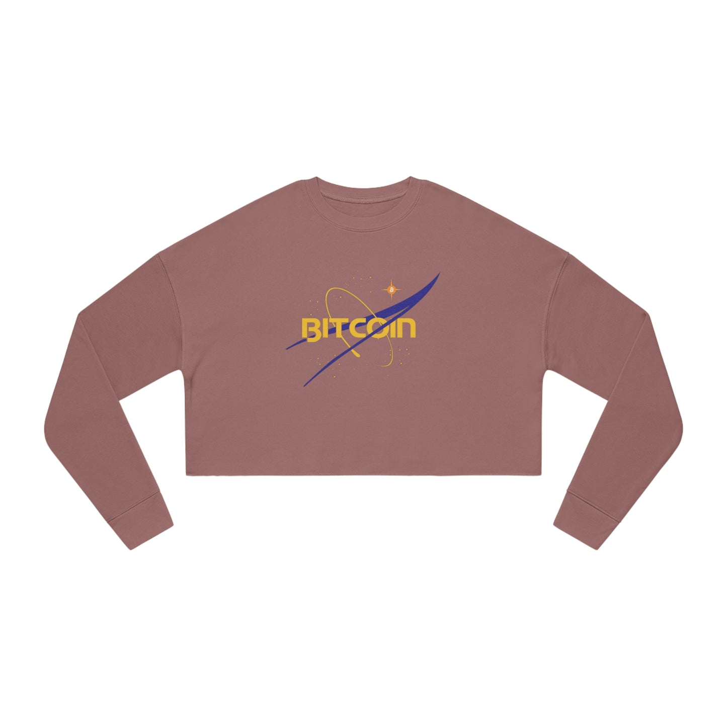B in Space2 Women's Cropped Sweatshirt