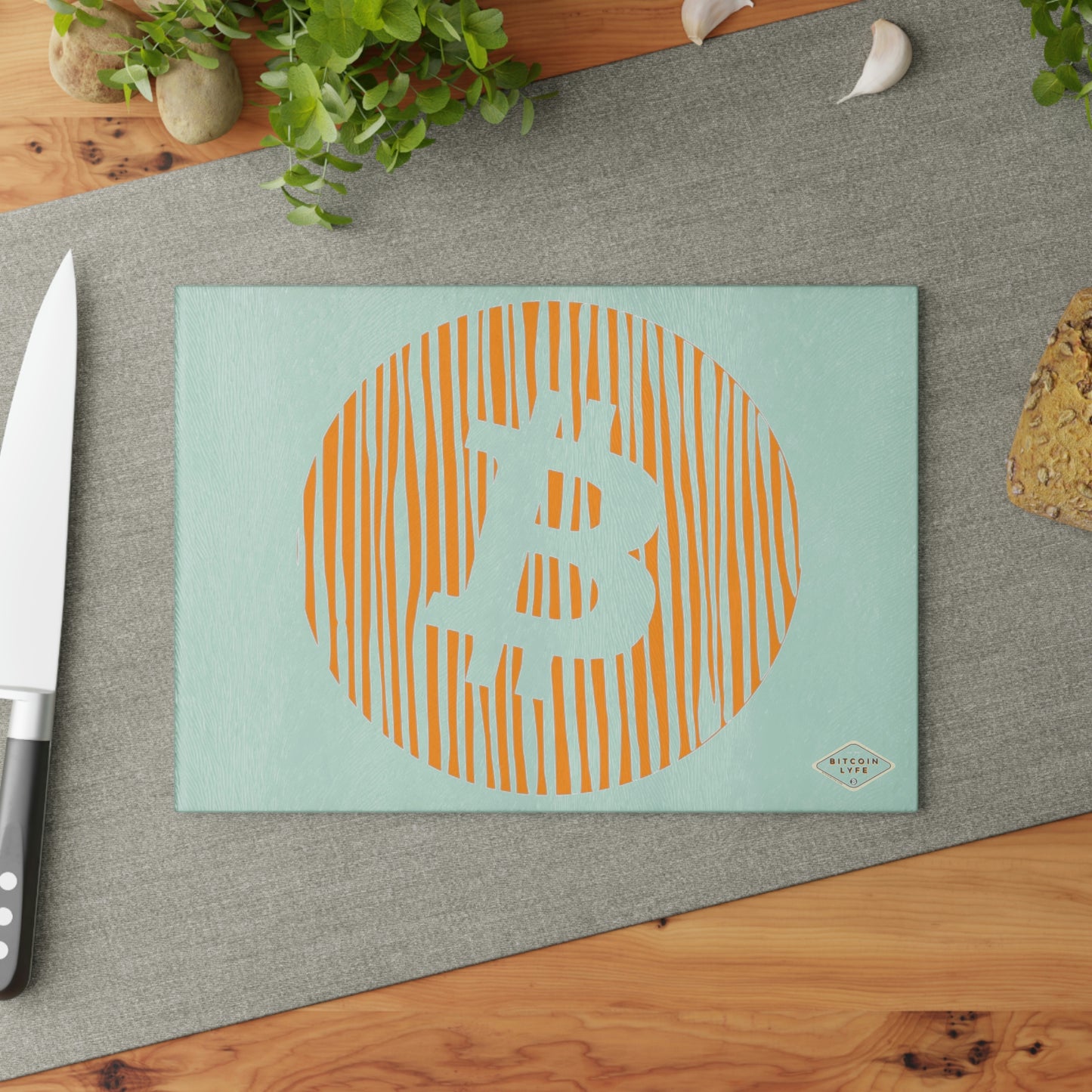Stribes Glass Cutting Board