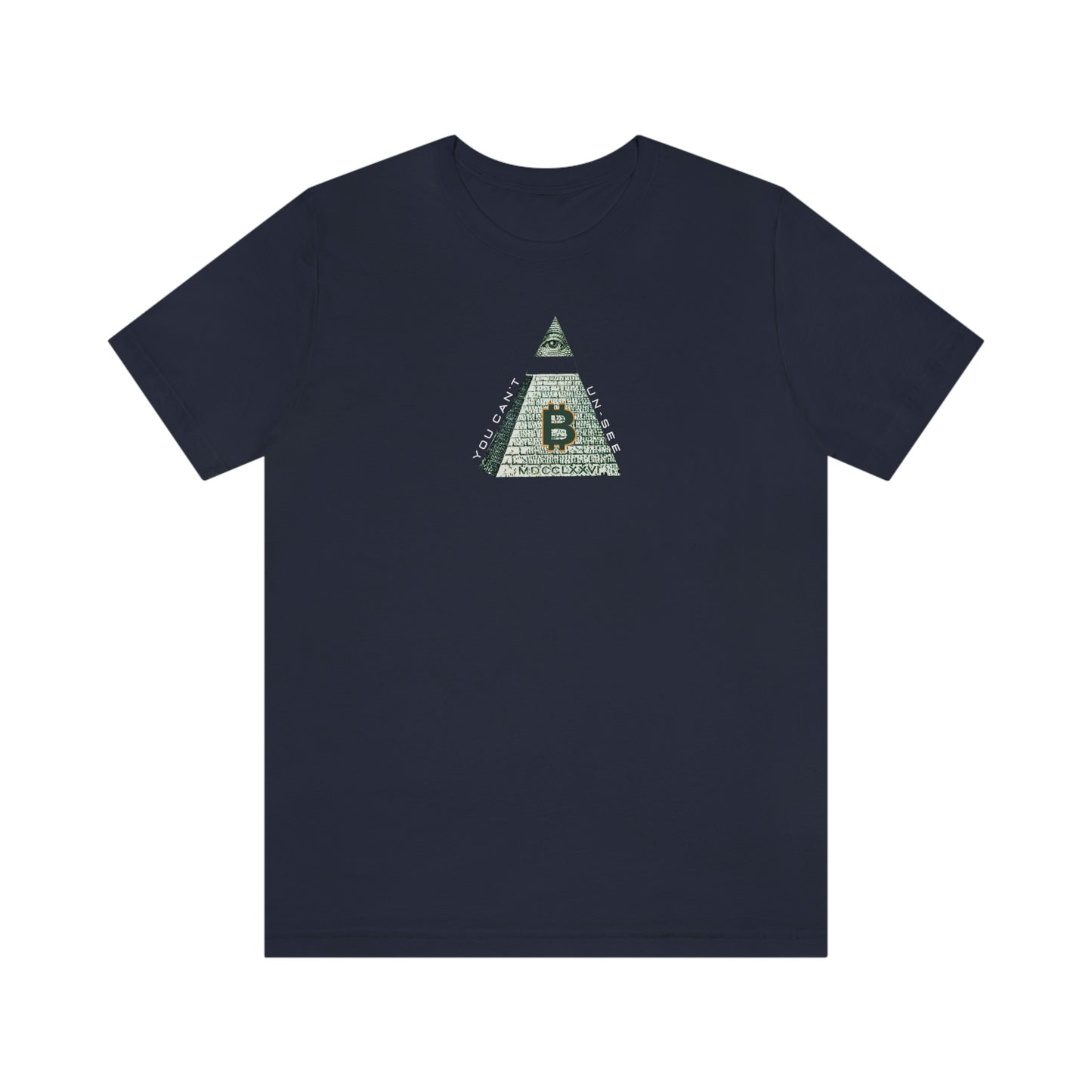 Bitcoin LYFE Can't Unsee T-Shirt