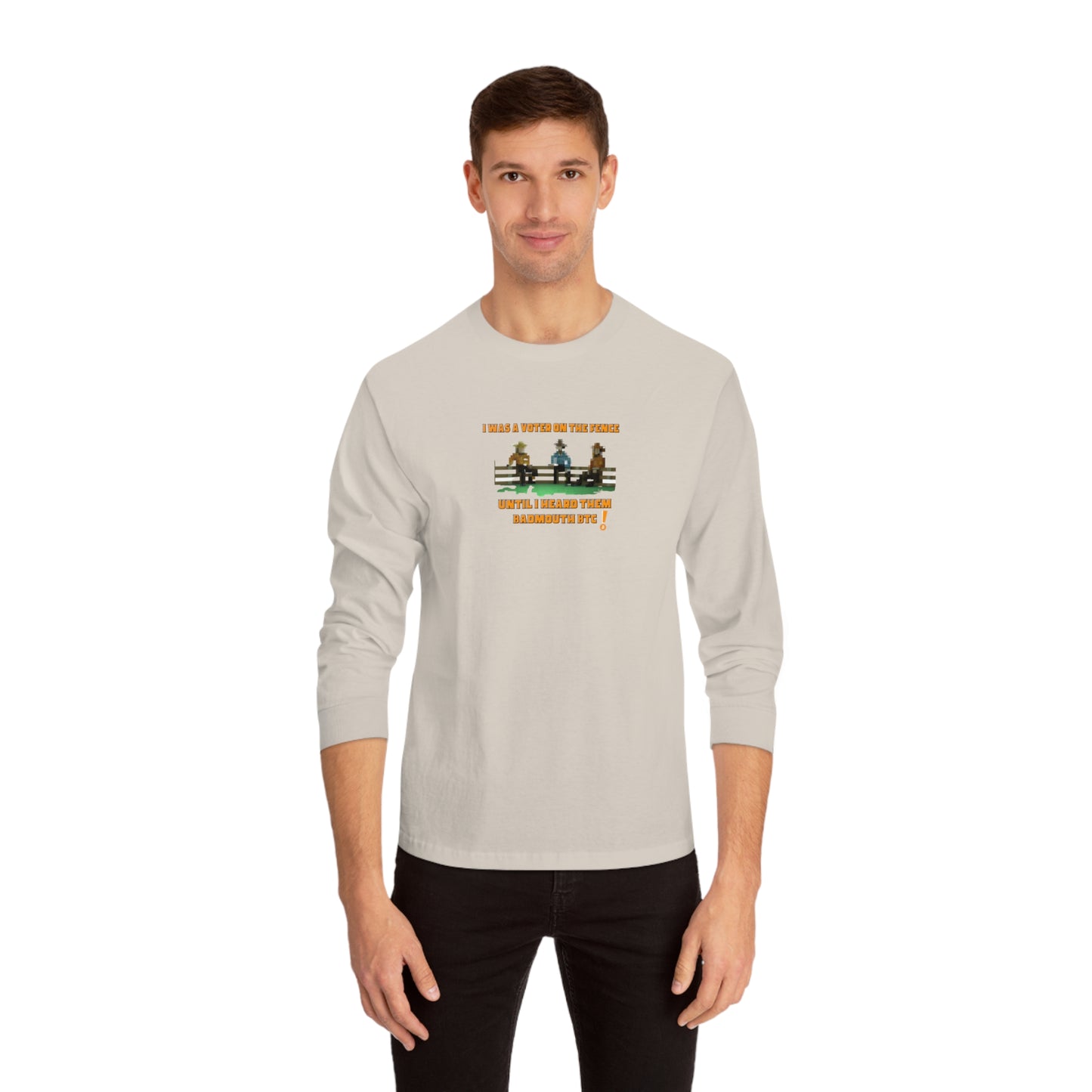 Vote - No Fence Long Sleeve T-Shirt