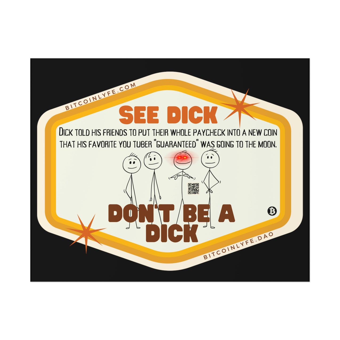 Crypto Dick Poster, Moon