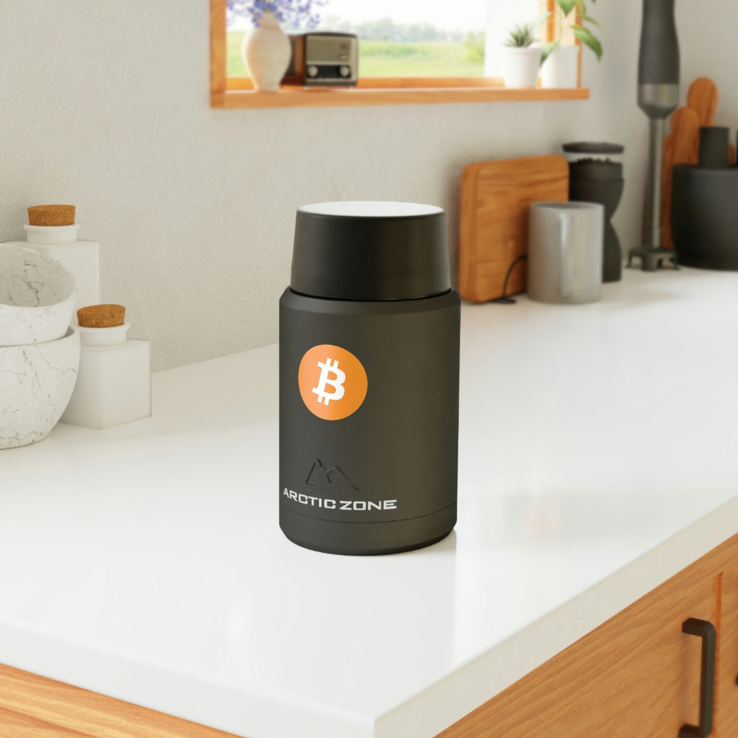 Bitcoin Copper Insulated Food Storage, BTC2